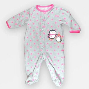 4/$20 Carter’s Fleece Sleeper -  6 Months